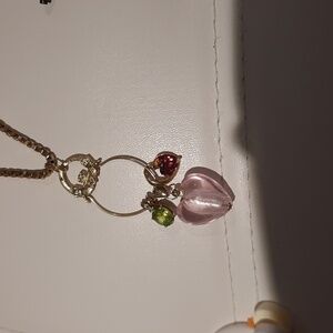 Authentic Solid 14K Yellow Gold Claddagh Celtic Charm Holder Pendant